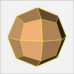 24k, trapezoidal icositetrahedron