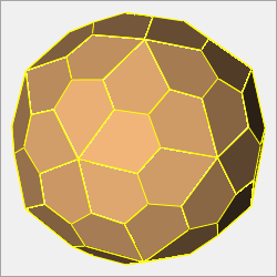 60p, pentagonal hexecontahedron